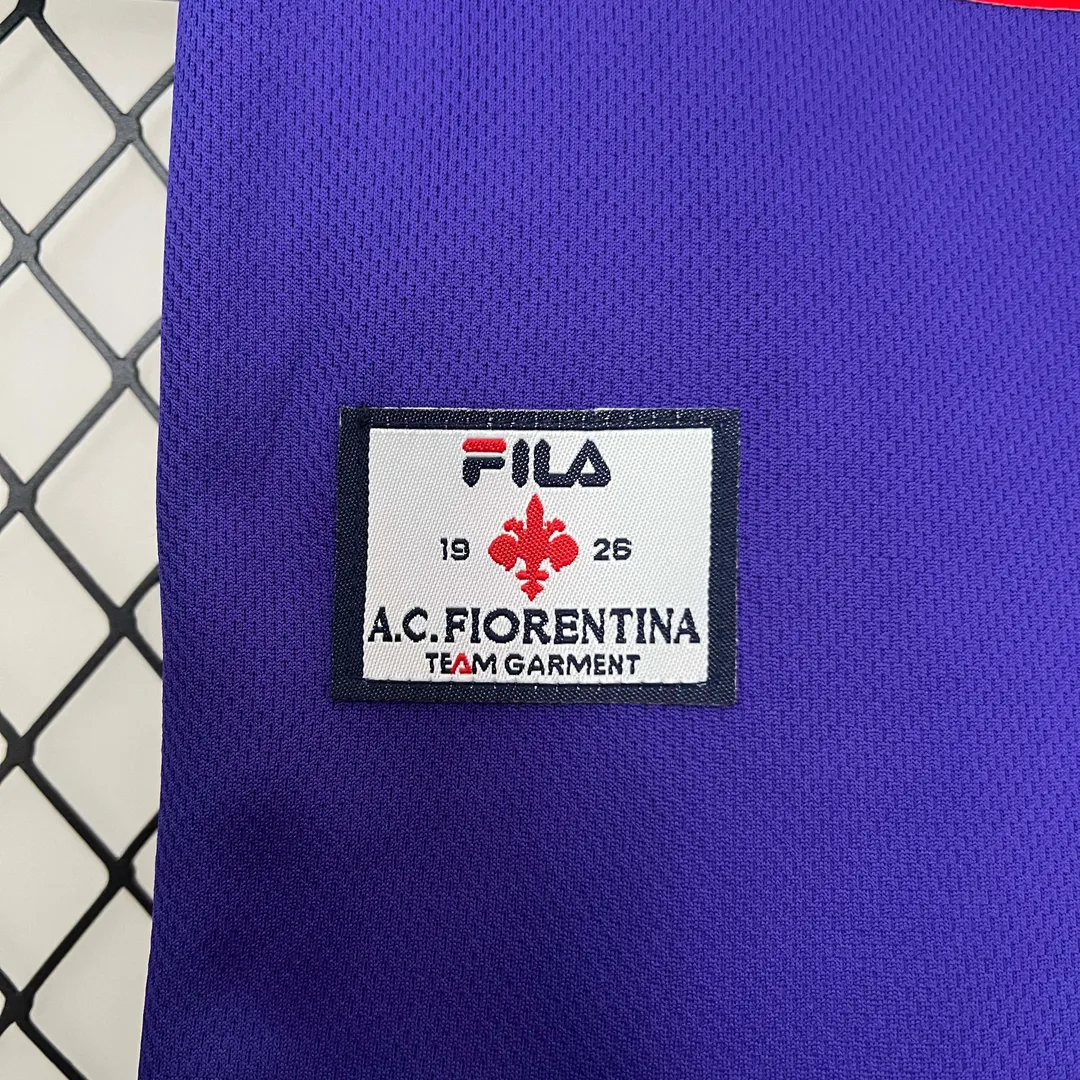 Completino Bambino Retro Fiorentina Home 1998/99--7