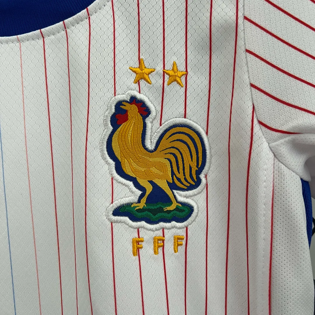 Completino Bambino Francia Away 2024--4