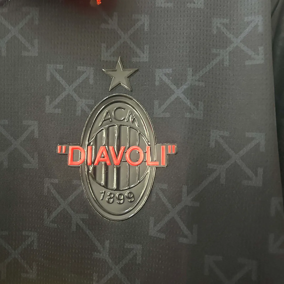 2024/2025 AC Milan Fourth Away Black Jersey--5
