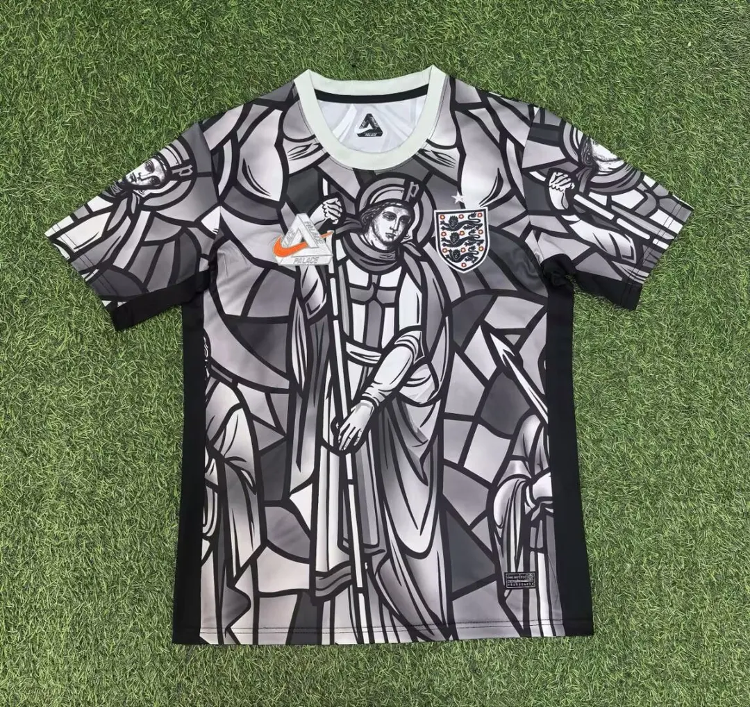 Camiseta Prepartido Inglaterra Edición Colaboración 2026 Gris