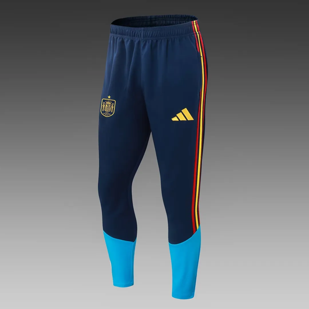 Fato de Treino Espanha com Meio Fecho 2026 Azul-Real--4
