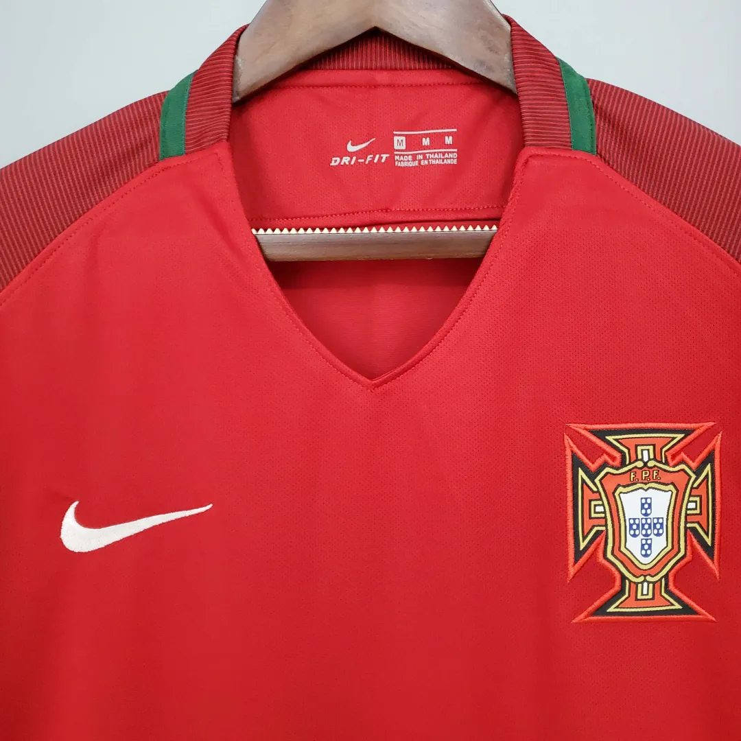 Maglia Retro Portogallo Home 2016--2