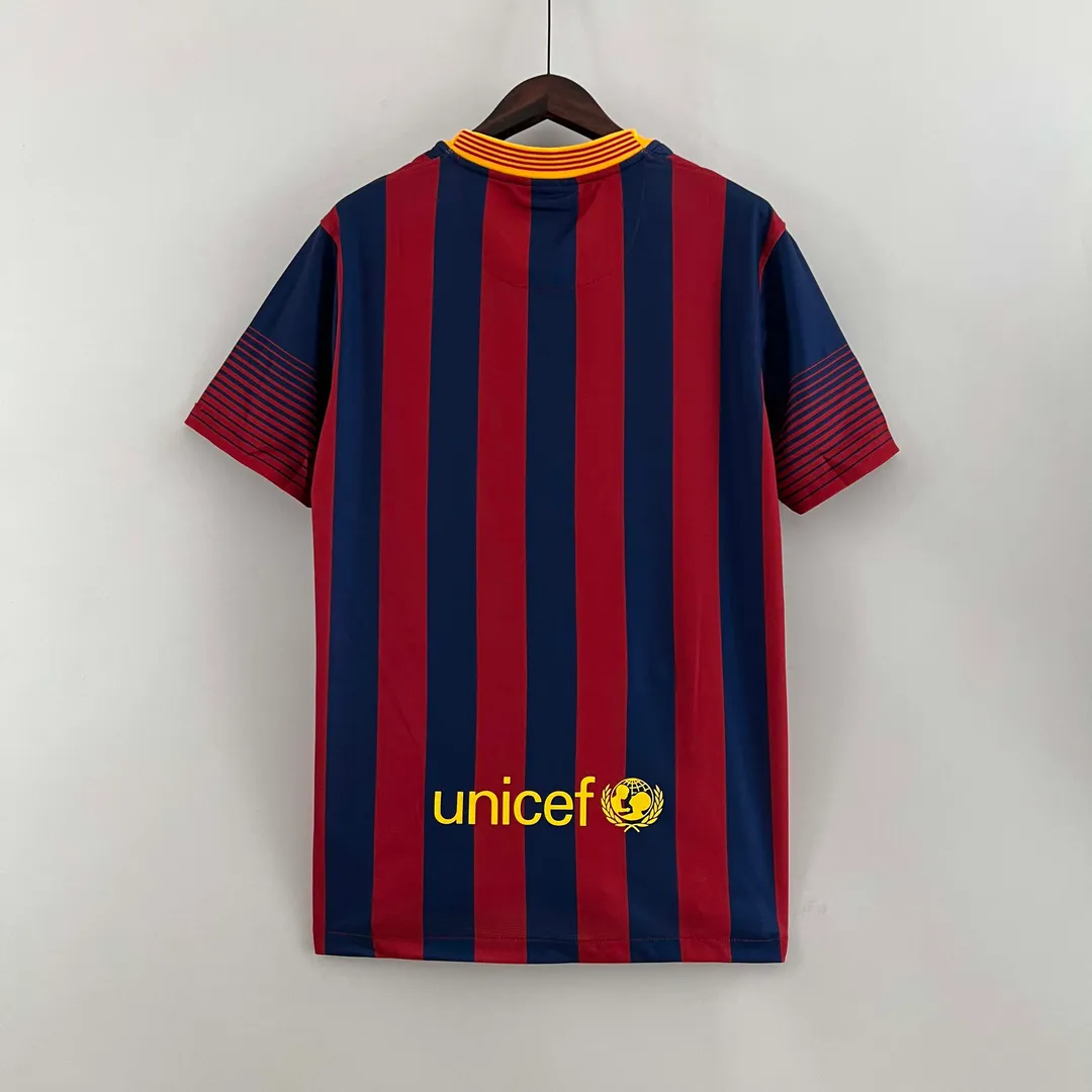Maillot Retro Barcelone Domicile 2013/14--1