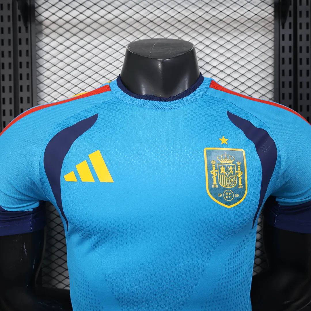Fato de Treino Espanha 2026 Versão Jogador Azul-Celeste--2