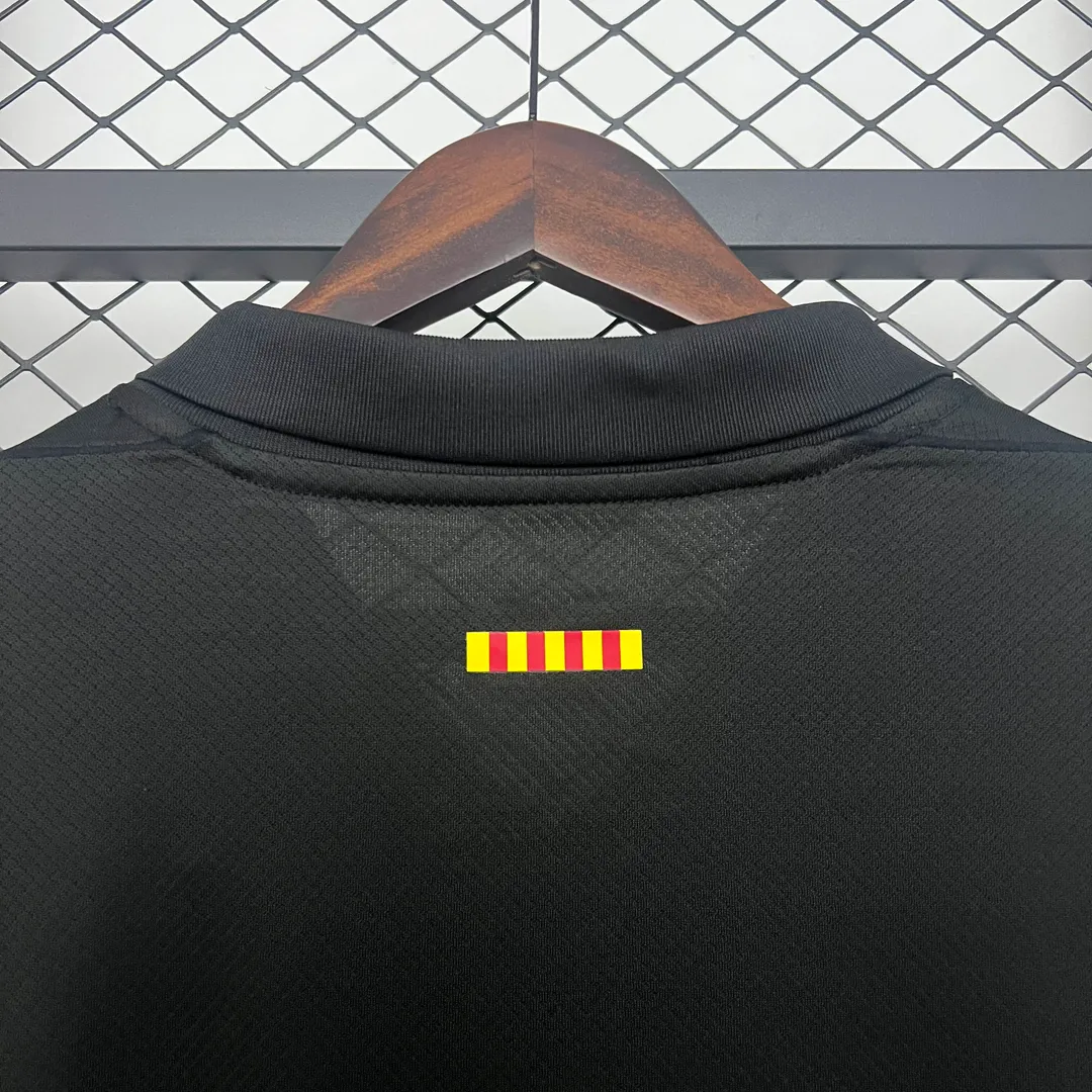 Maglia Barcellona x Travis Scott 2024/25 Nera--3