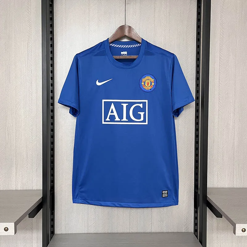 Maillot Retro Manchester United Extérieur 2007/08