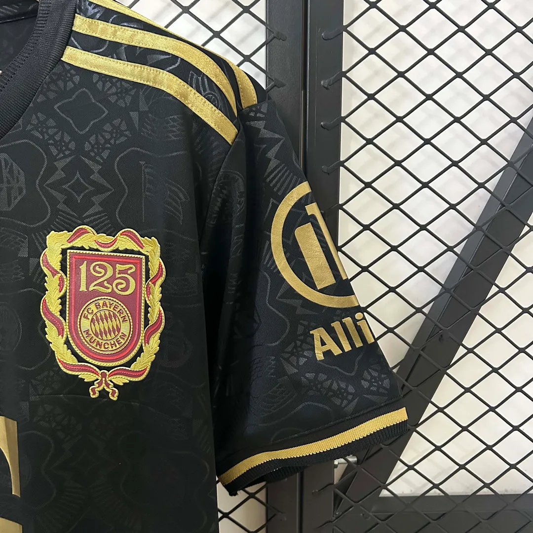 Camiseta Bayern de Múnich Edición 125º Aniversario 2024/25 Negra--6