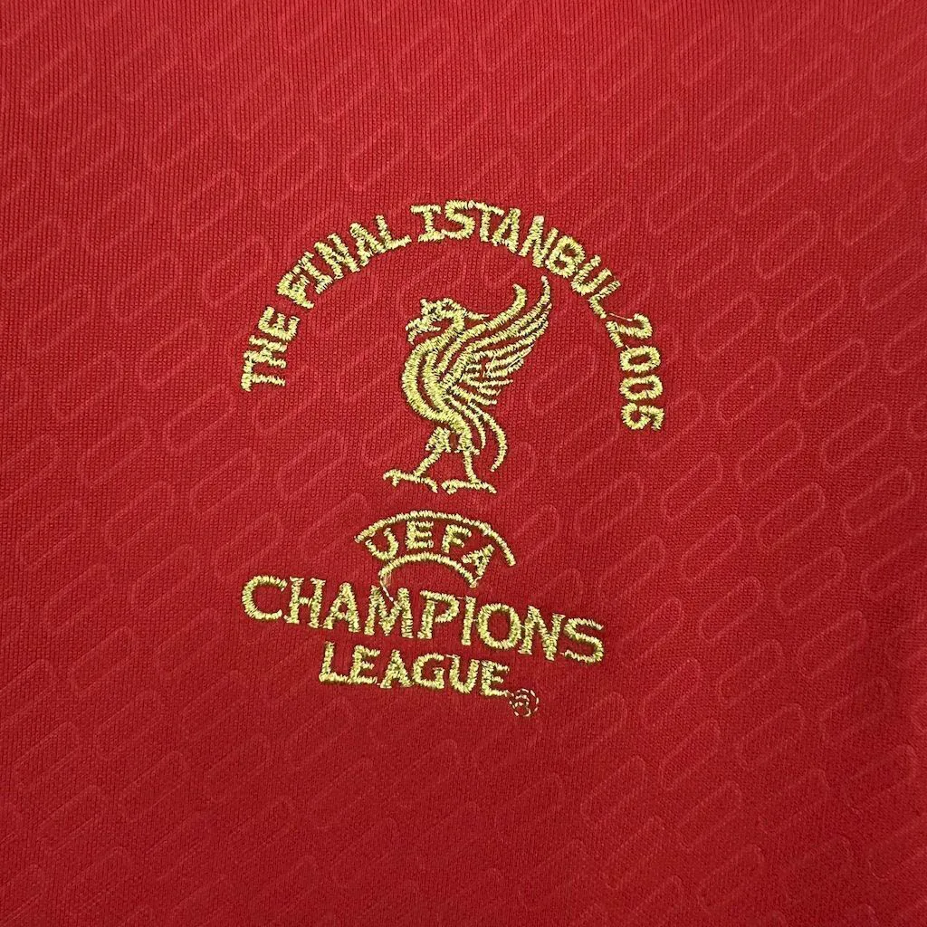 2004/2005 Retro Liverpool Home Shirt--4