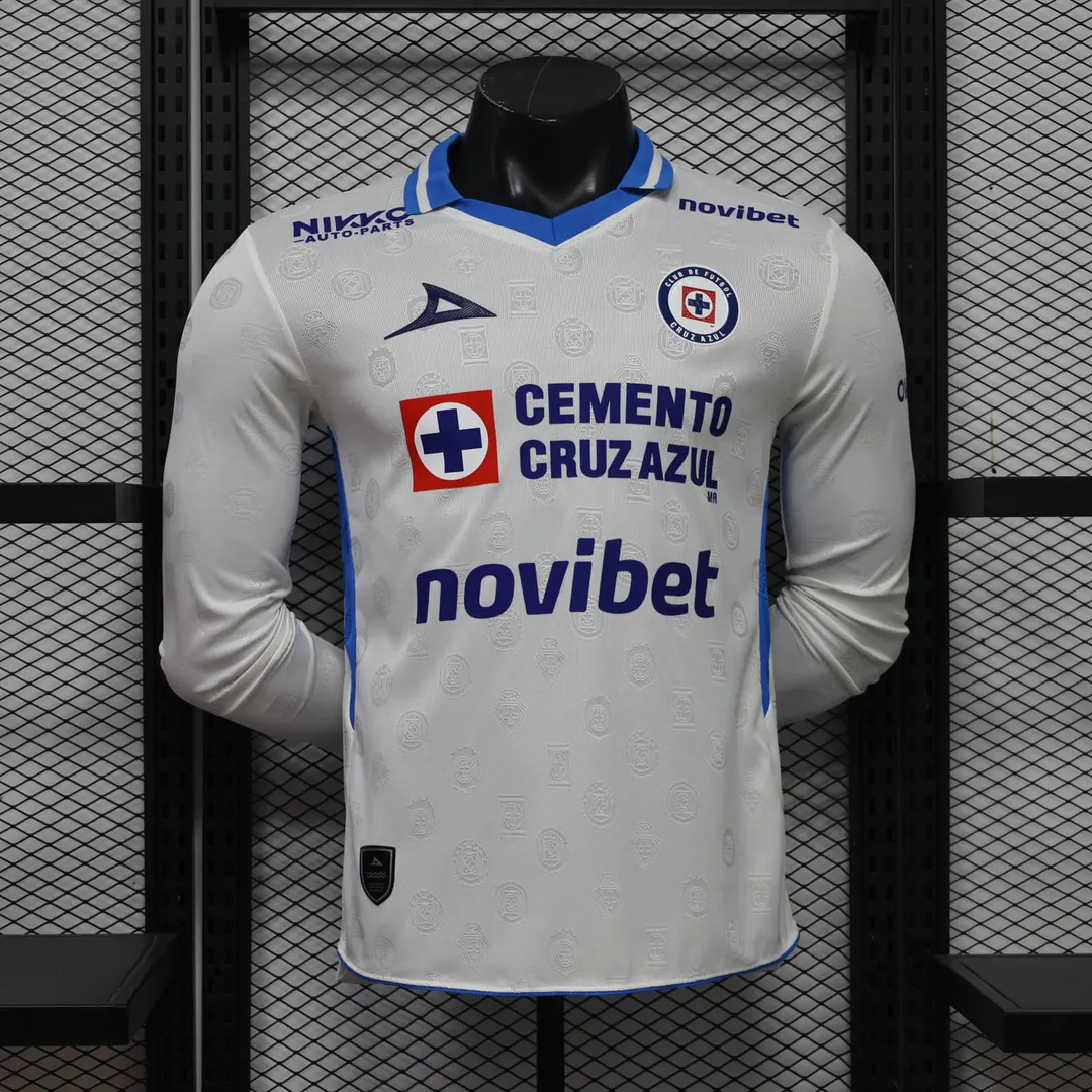 Camisola Cruz Azul Alternativa 2026/27 Versão Jogador Manga Longa