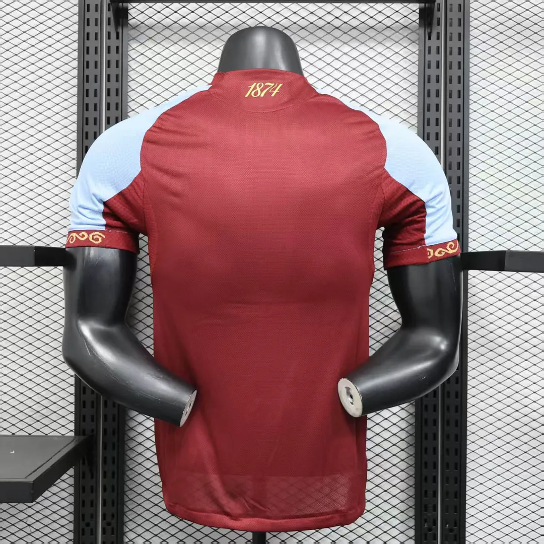 2025/2026 Player Version Aston Villa Home Shirt--1