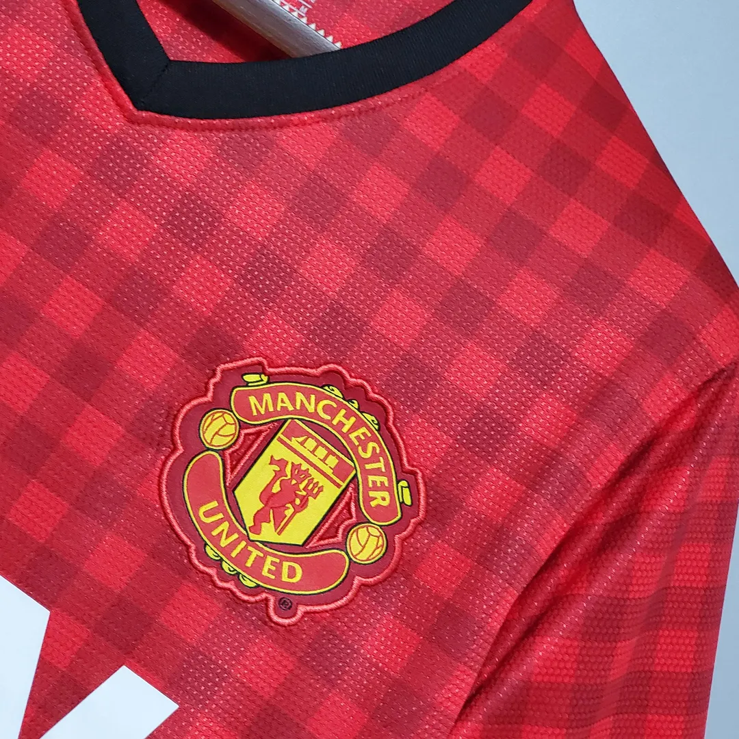 Maillot Retro Manchester United Domicile 2012/13--6