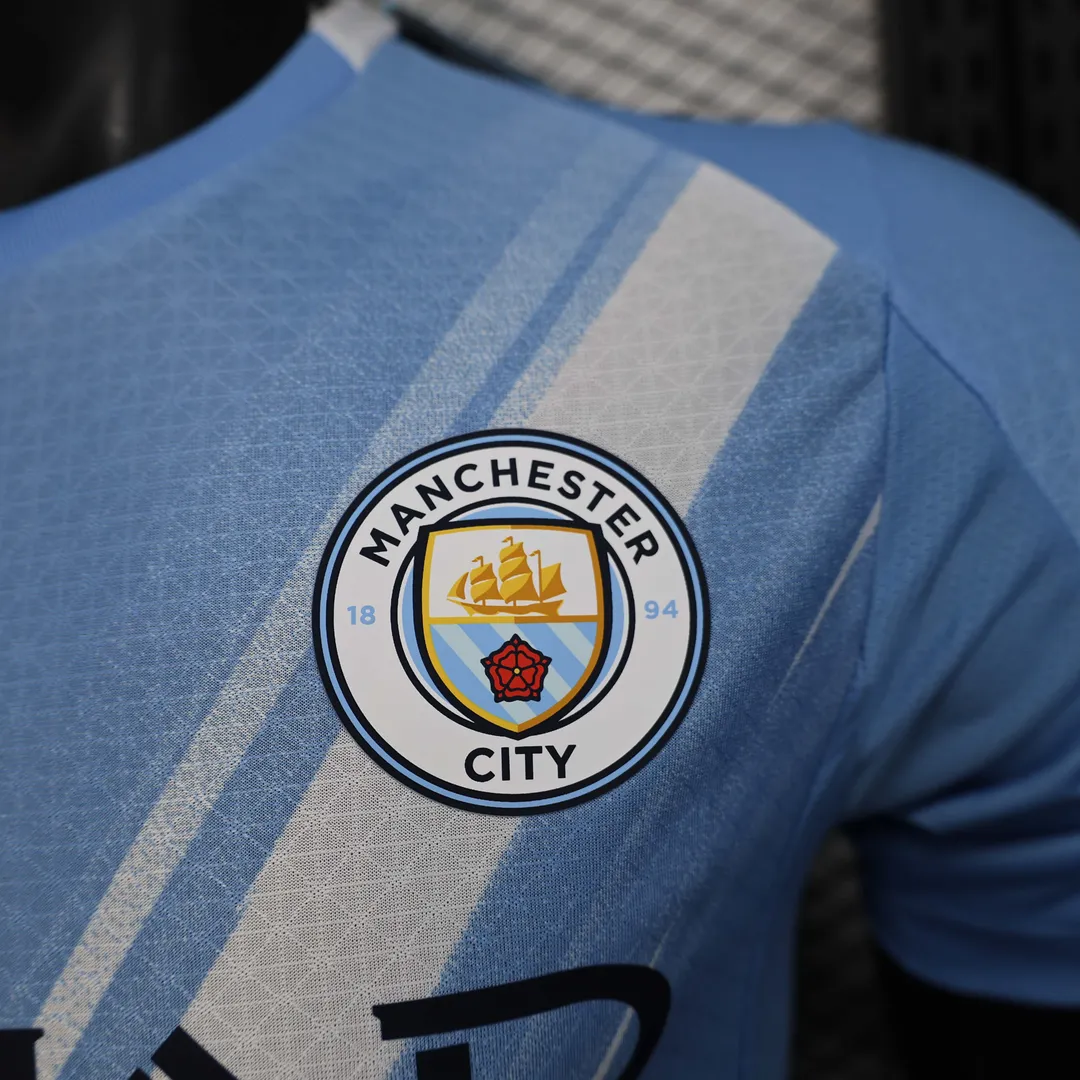 Maglia Manchester City Home 2025/26 Player Version--5
