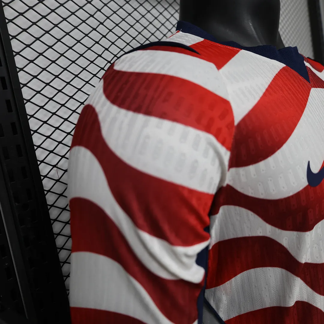 Maillot États-Unis Domicile 2026 Version Player Manches Longues--5