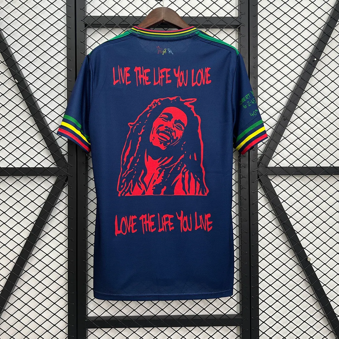 2025/2026 Ajax Graffiti version Navy blue Shirt--1