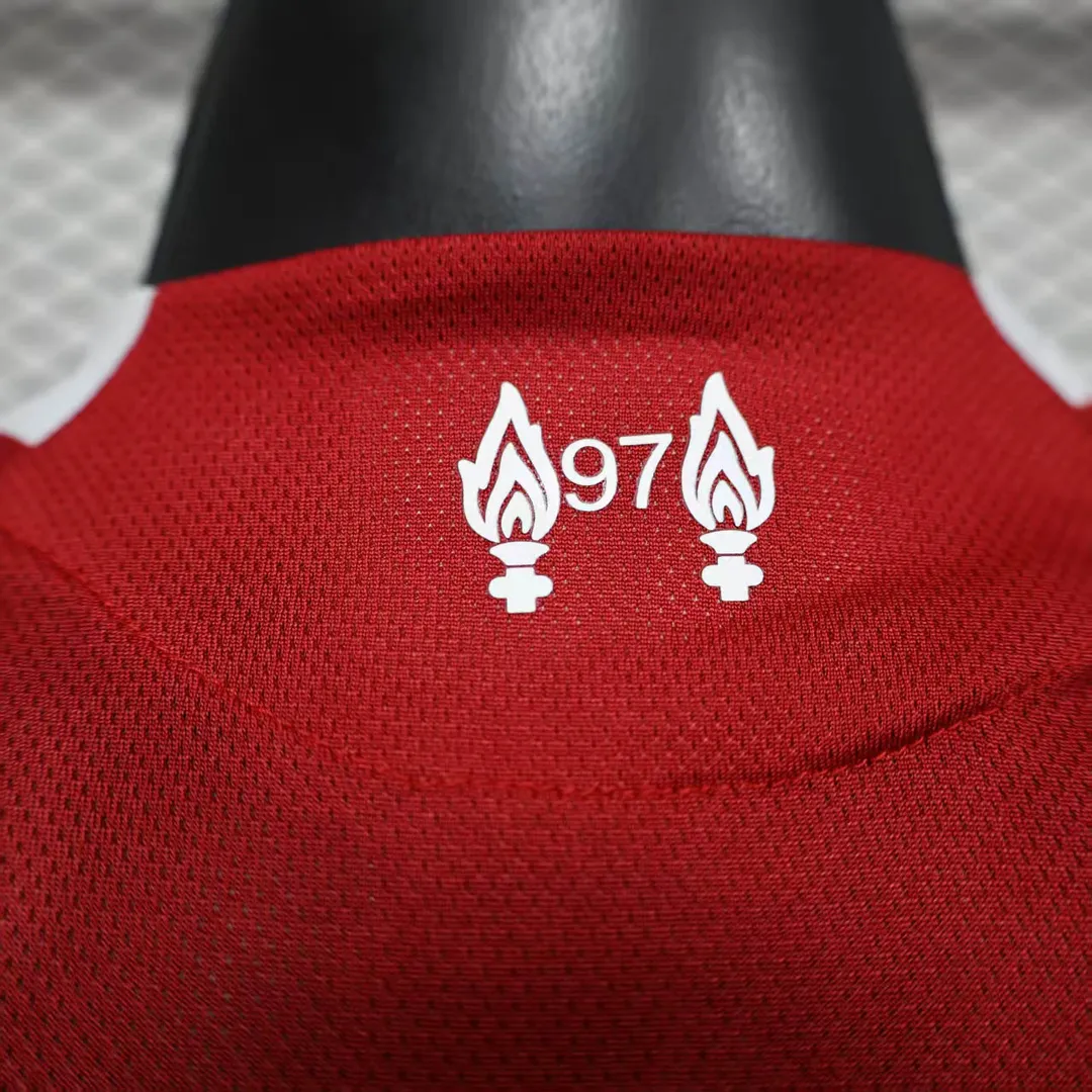 2025/2026 Player Version Liverpool Home Shirt--3