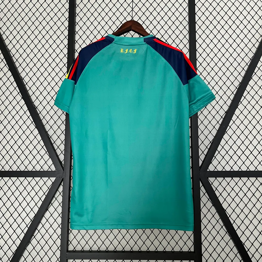 Maglia Retro Spagna Portiere 2010 Verde--1