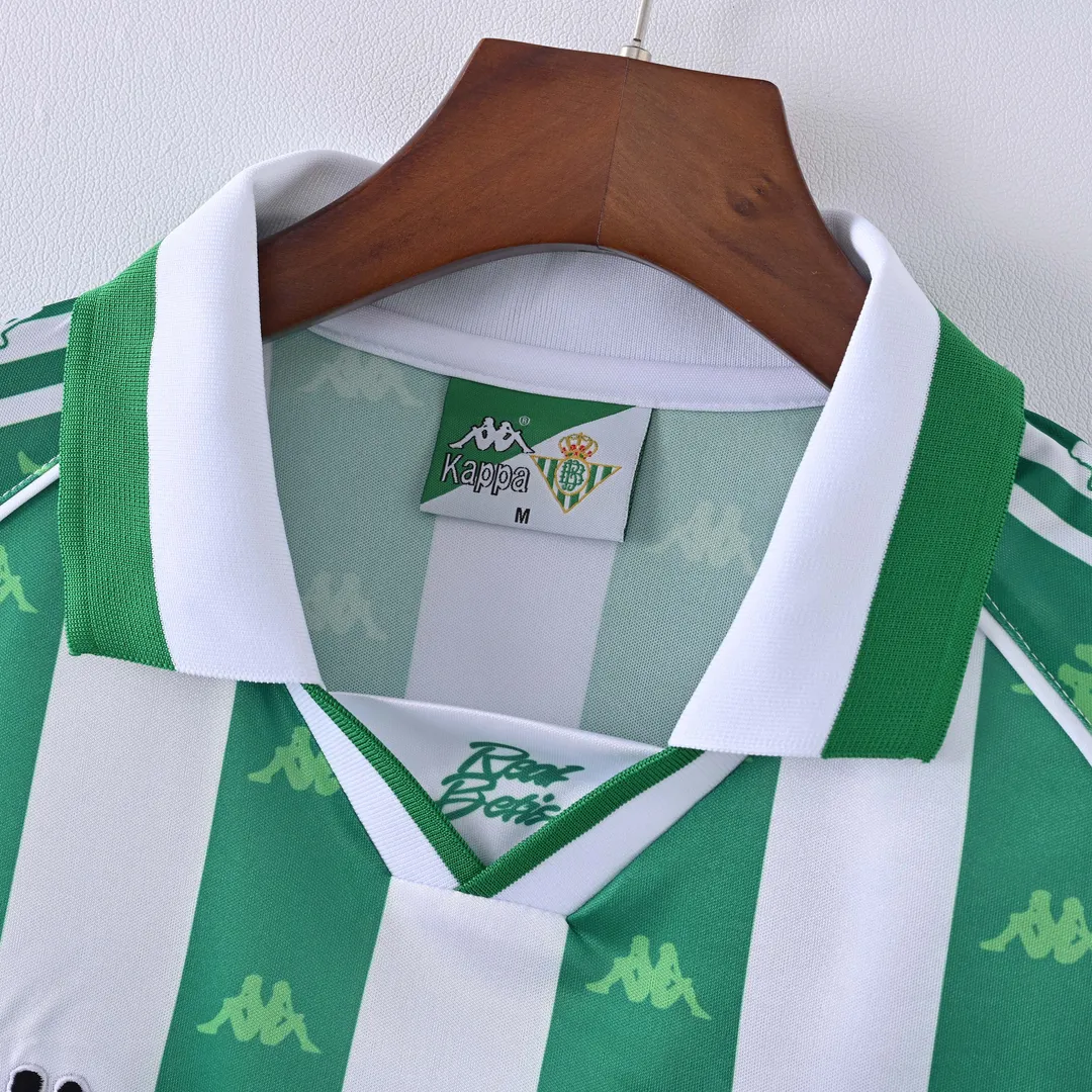 Camiseta Retro Real Betis Primera Equipación 1995/97 Manga Larga--2