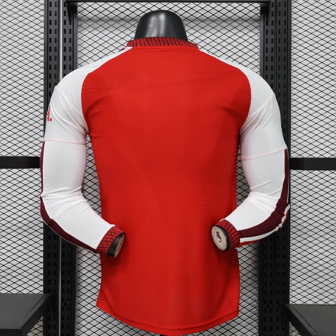 2026/2027 Player Version Long Sleeve Arsenal Home Shirt--1