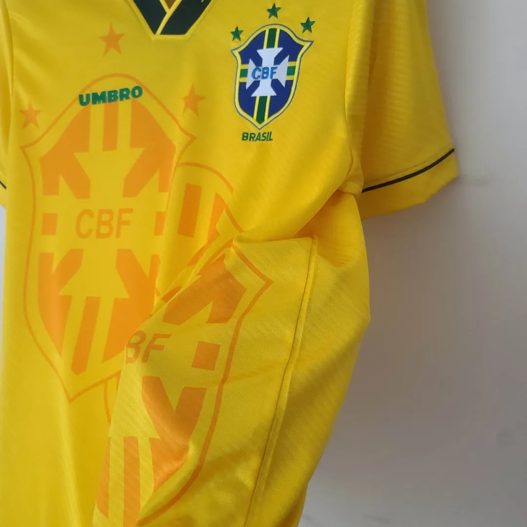 Koszulka Retro Brazylii domowa 1994--6