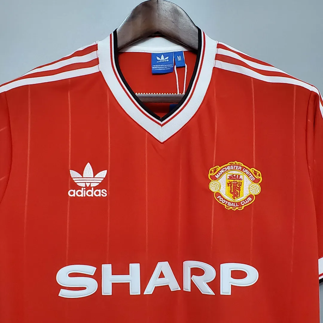 Camisola Retro Manchester United Principal 1983/84--2