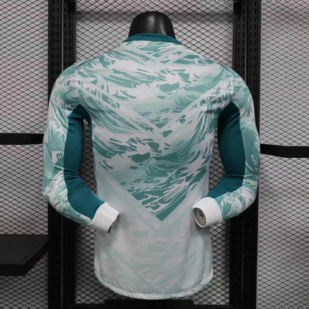 Camiseta Portugal Segunda Equipación 2026 Versión Jugador Manga Larga--1
