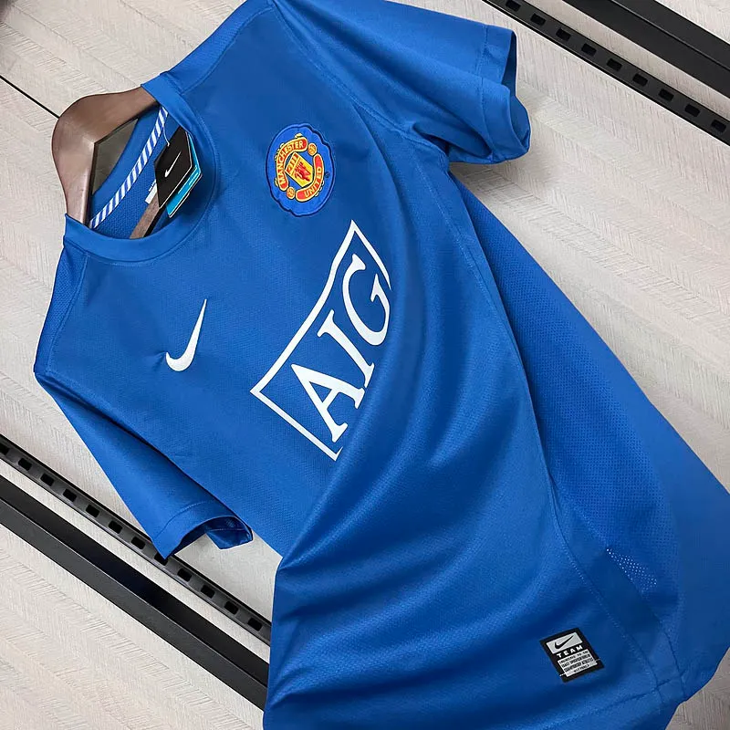 Maillot Retro Manchester United Extérieur 2007/08--4