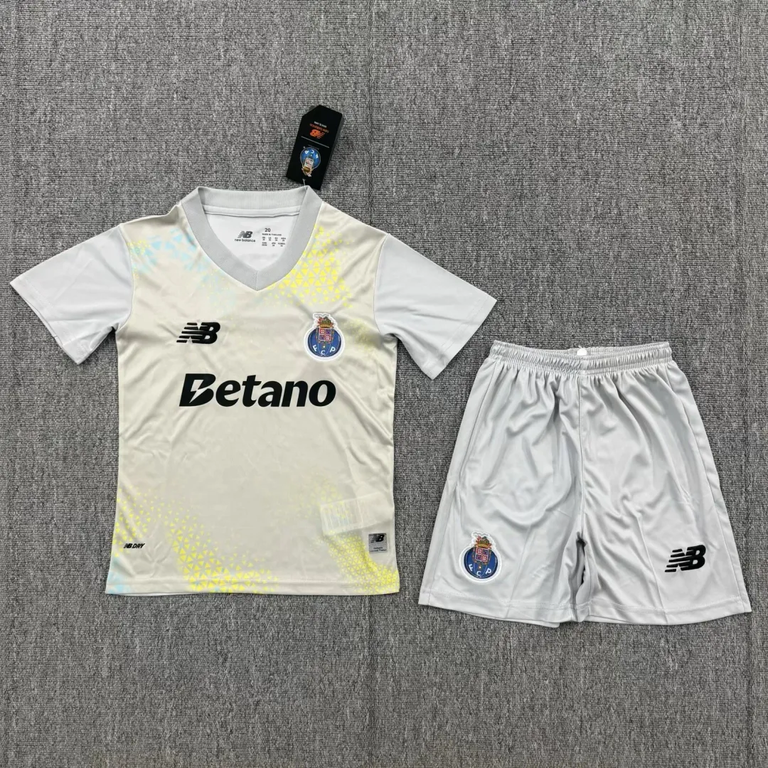 Conjunto FC Porto Guarda-Redes 2026/27 Cinzento Criança