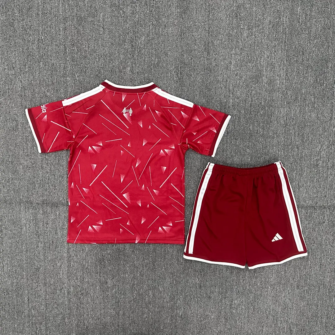Dziecięcy zestaw Liverpoolu domowy 2026/27--1