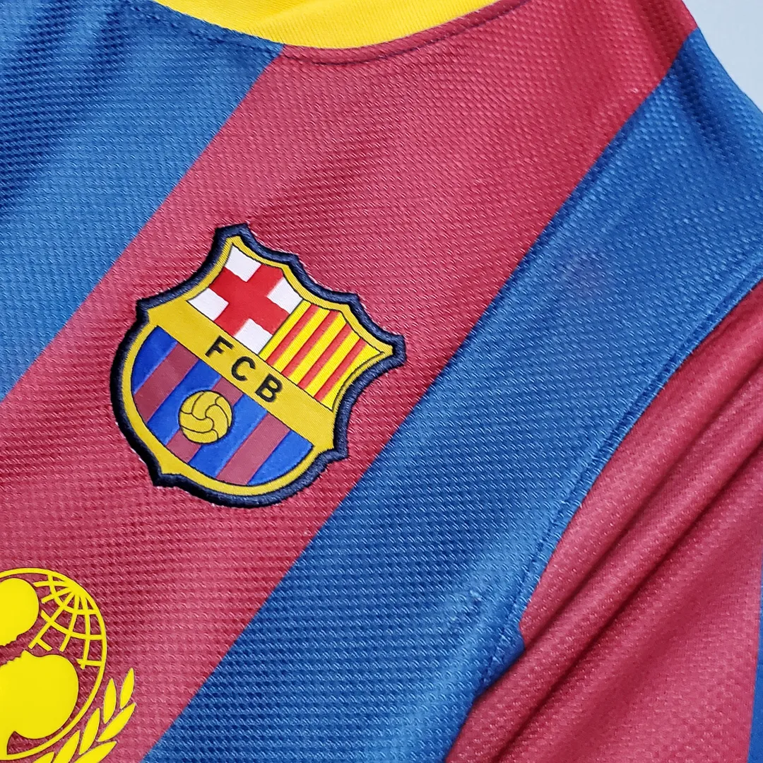 Maillot Retro Barcelone Domicile 2010/11--4