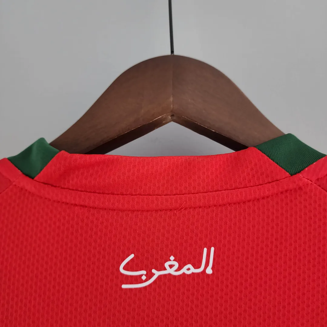 2022 FIFA World Cup Morocco National Team Home Shirt--6