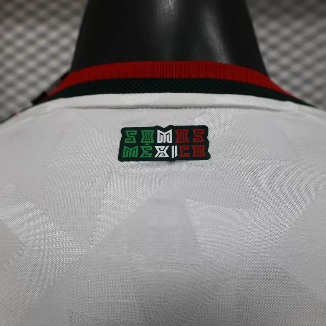 Camiseta México Segunda Equipación 2026 Versión Jugador Manga Larga--3