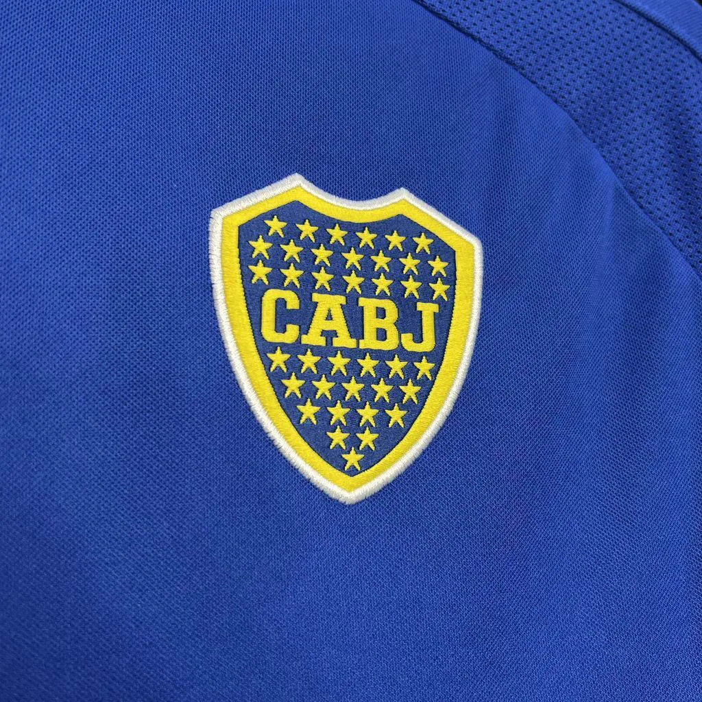 Camiseta Retro Boca Juniors Primera Equipación 2000/01--5