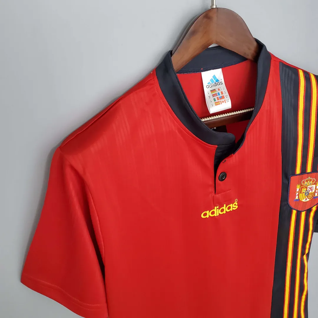 Camisola Retro Espanha Principal 1996--4