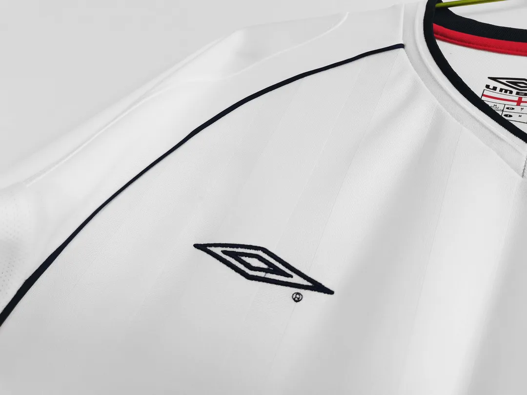 Maillot Retro Angleterre Domicile 2002--6