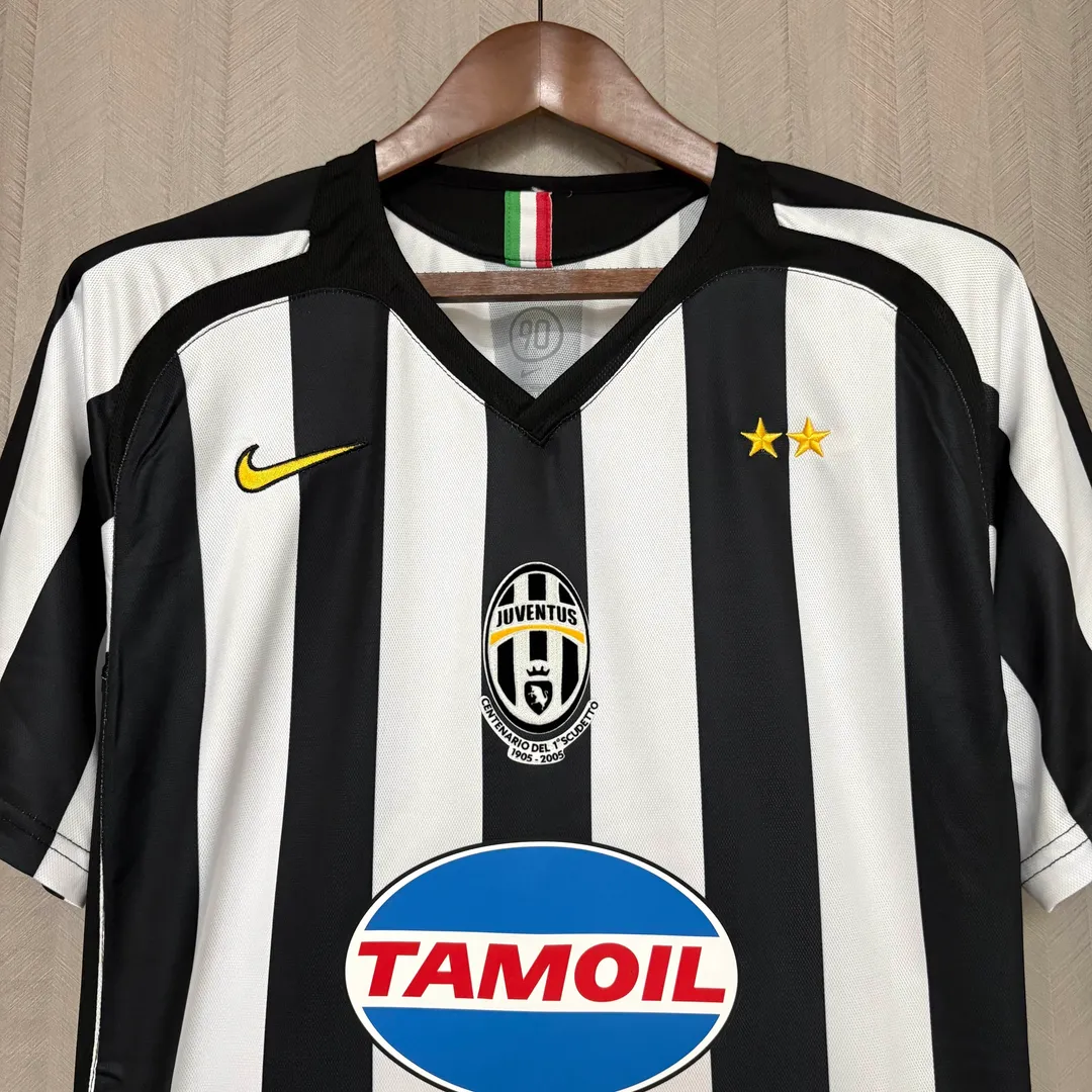 Koszulka Retro Juventusu domowa 2005/06--2