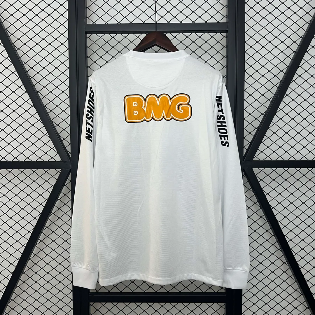 Camiseta Retro Santos Primera Equipación 2012 Manga Larga--1