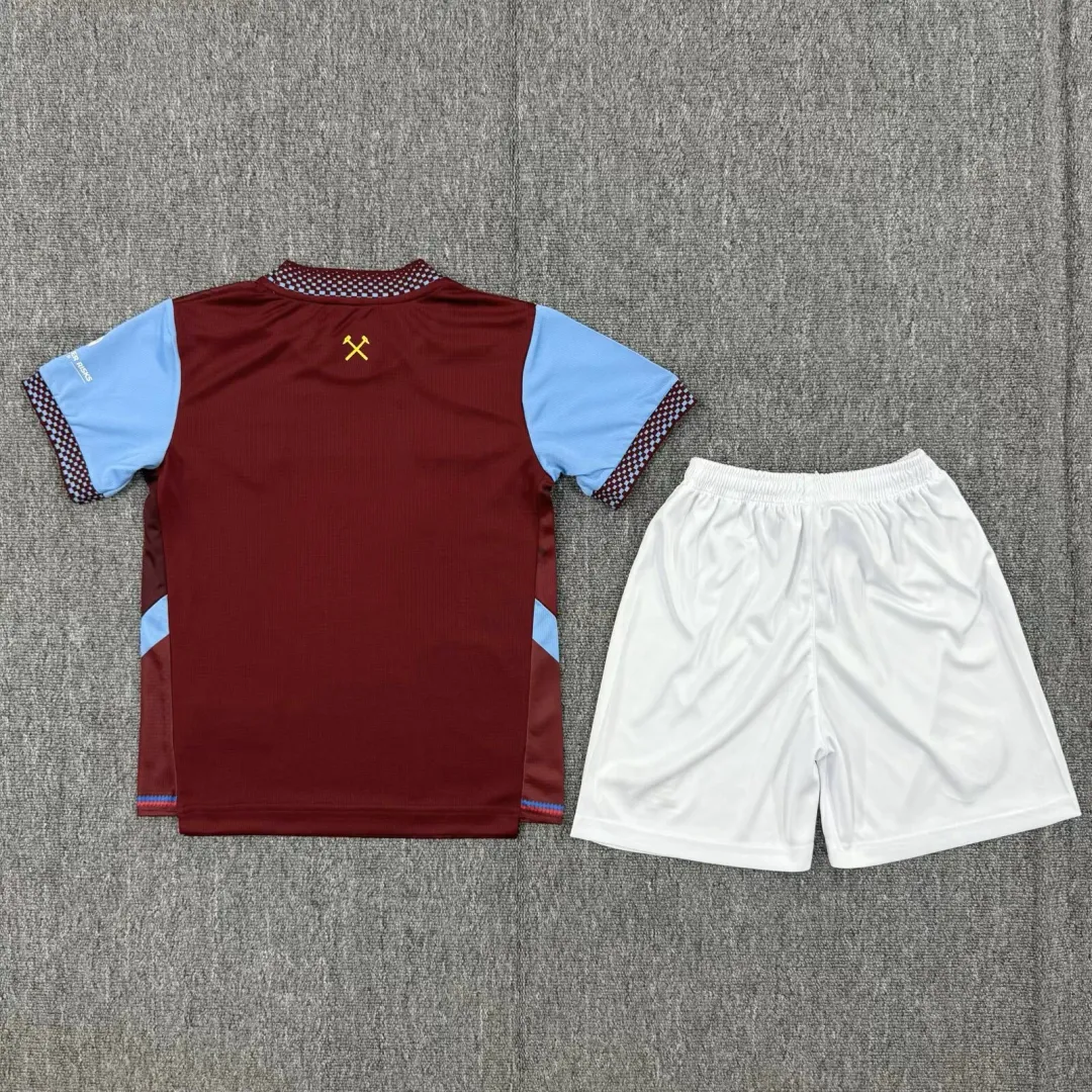 Maillot Kit Enfant West Ham United Domicile 2026/27--1