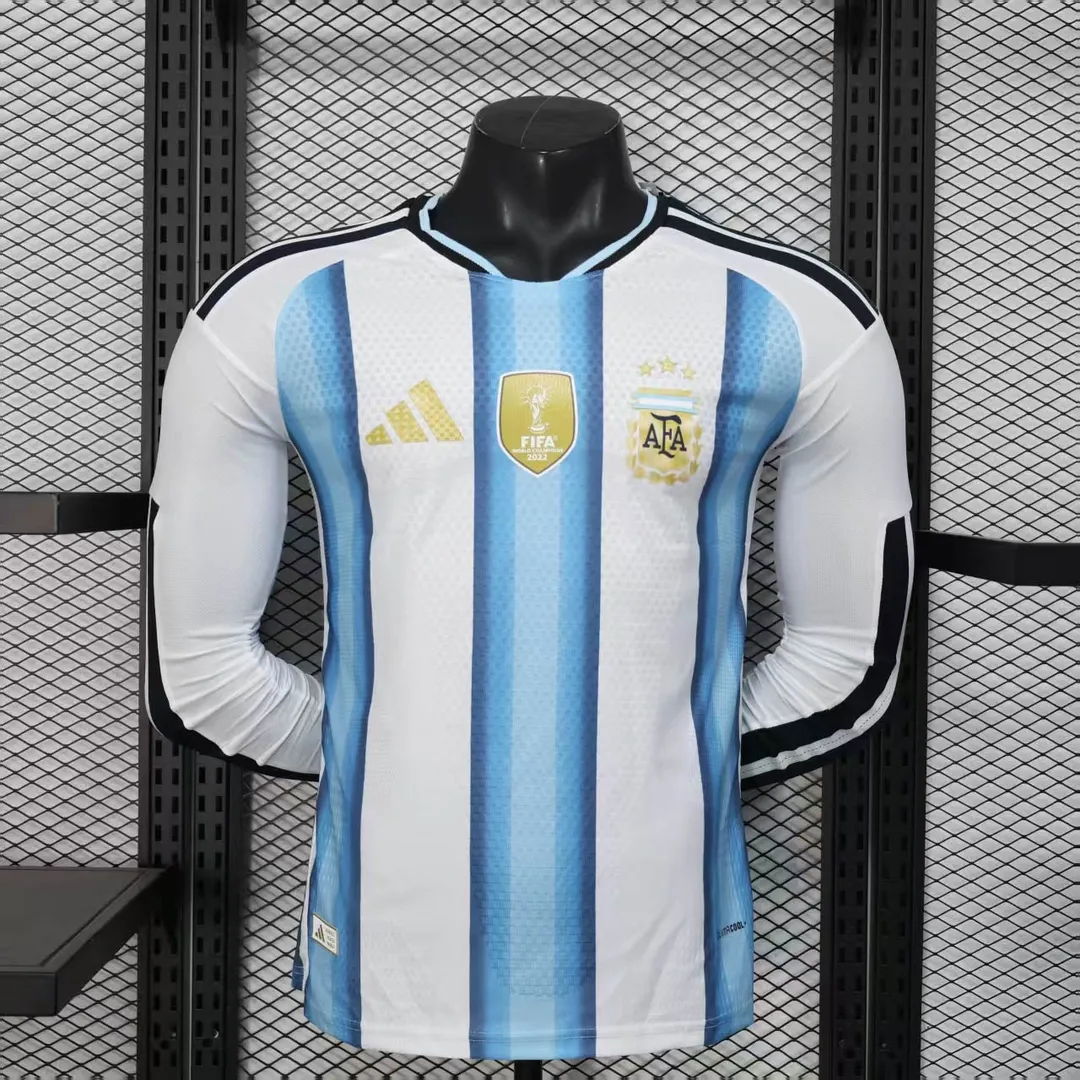 Maglia Argentina Home 2026 Player Version Maniche Lunghe