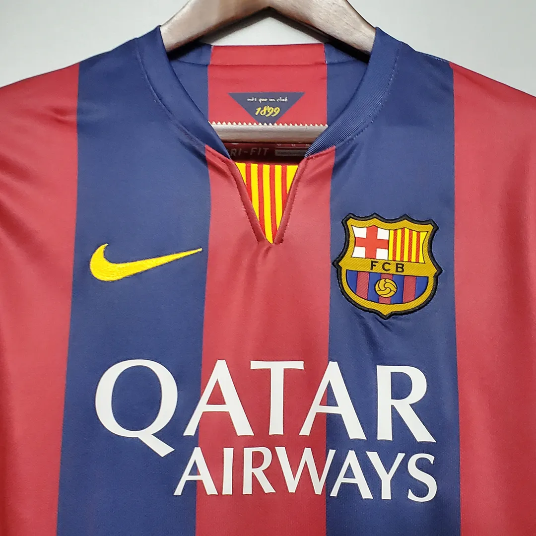 Camisola Retro Barcelona Principal 2014/15--2