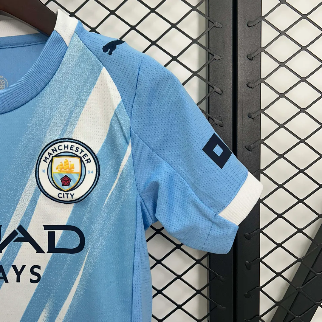 Dziecięcy zestaw Manchesteru City domowy 2025/26--6