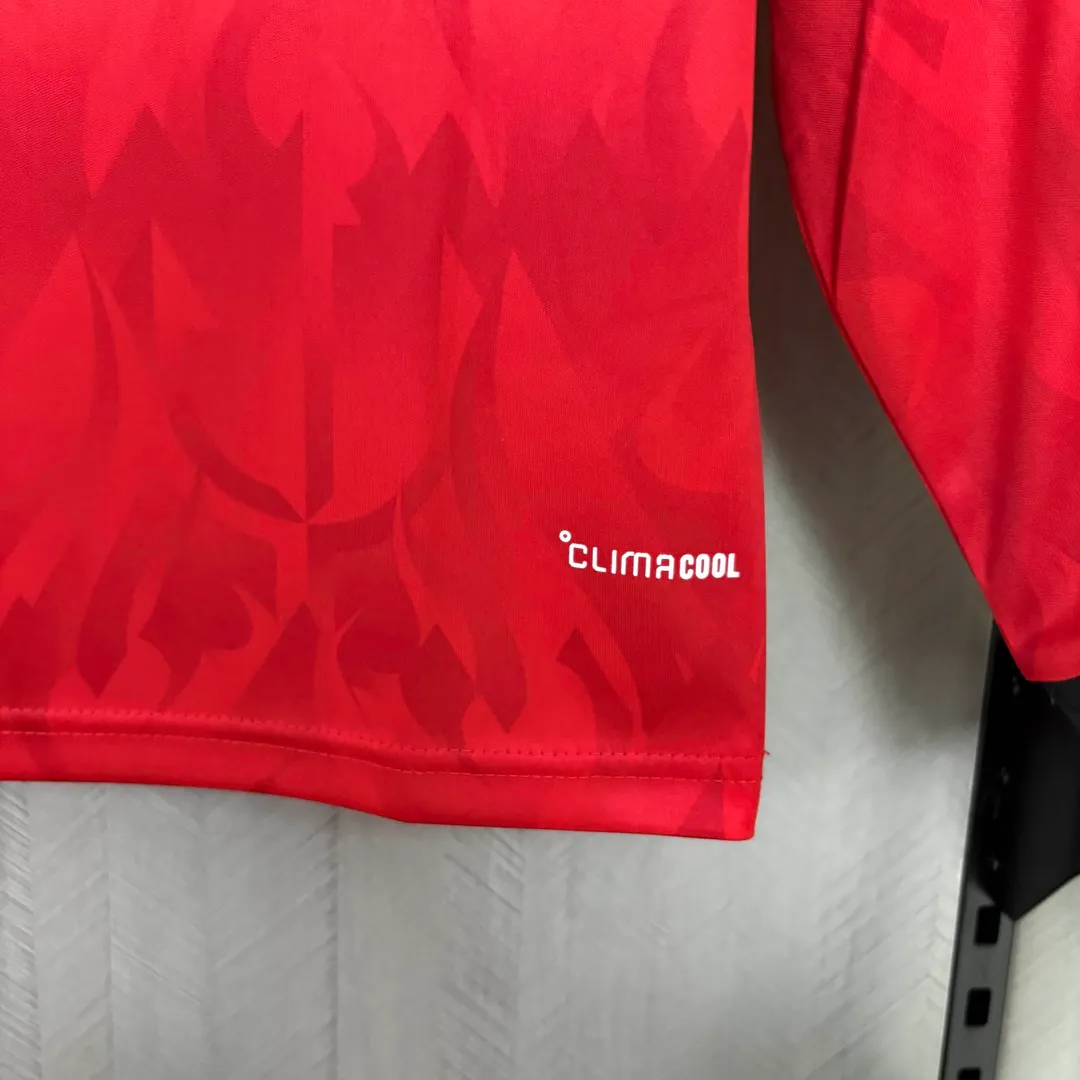 Koszulka Belgii domowa 2026 z długim rękawem--8