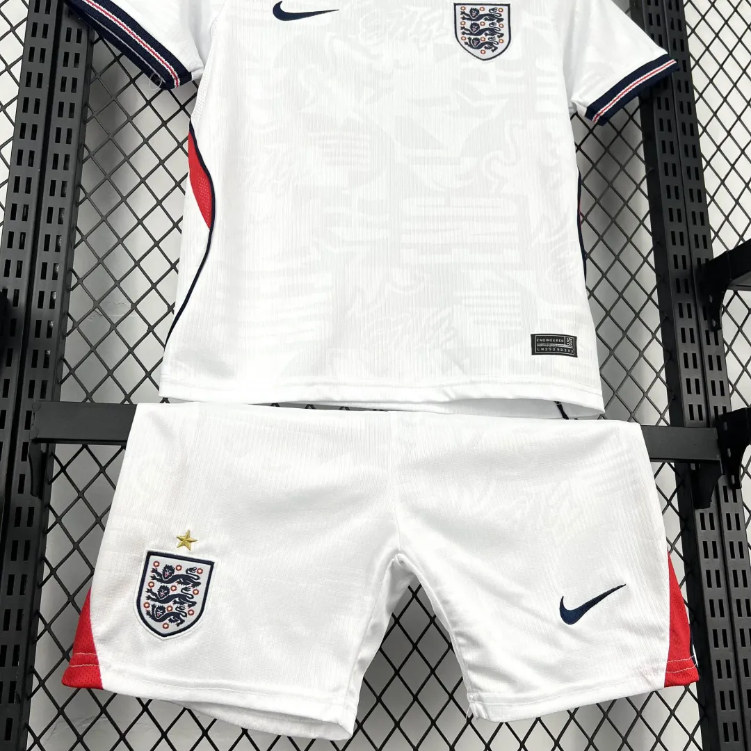 2026 England Home Shirt Kids Size--6