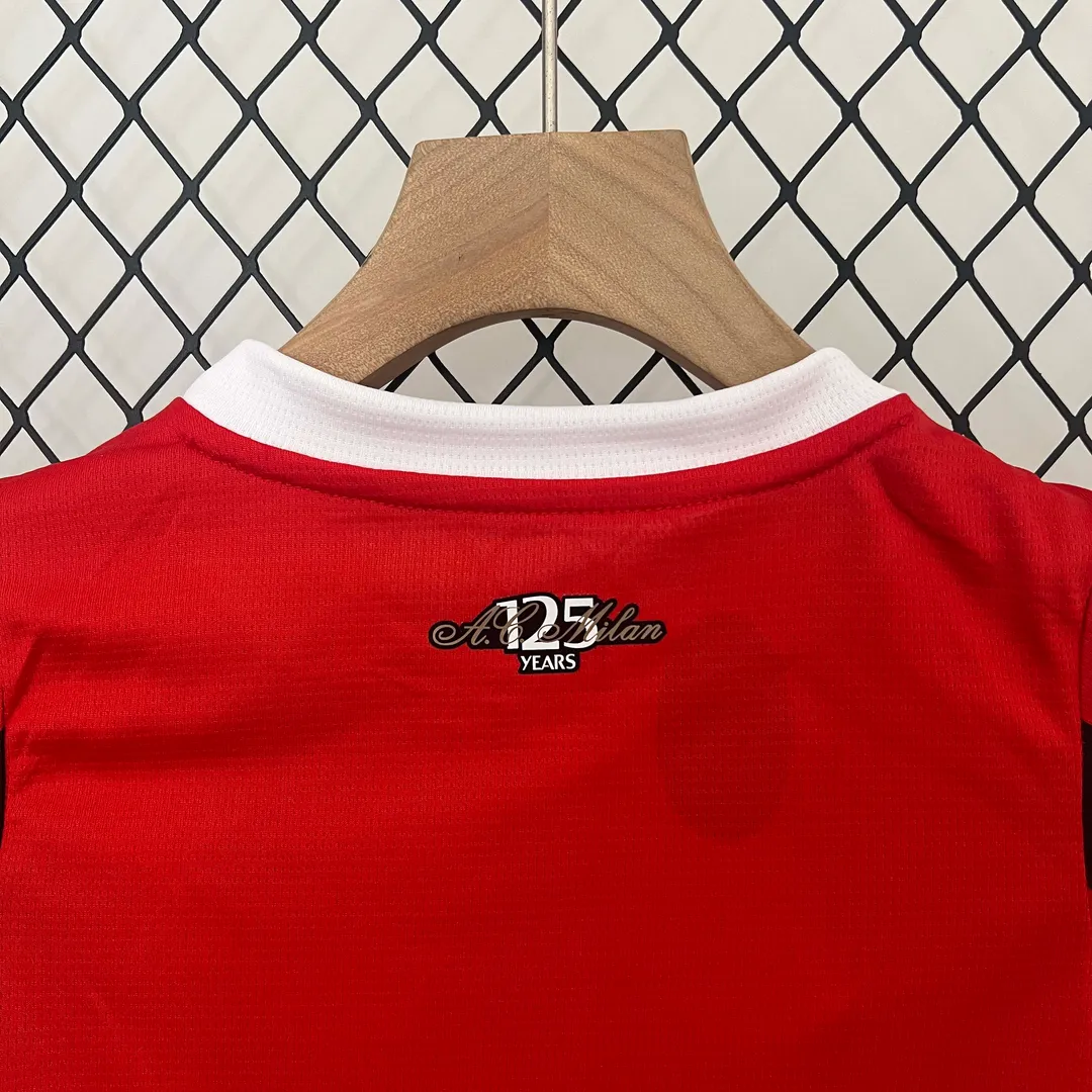 Maillot Kit Enfant AC Milan Domicile 2024/25--3