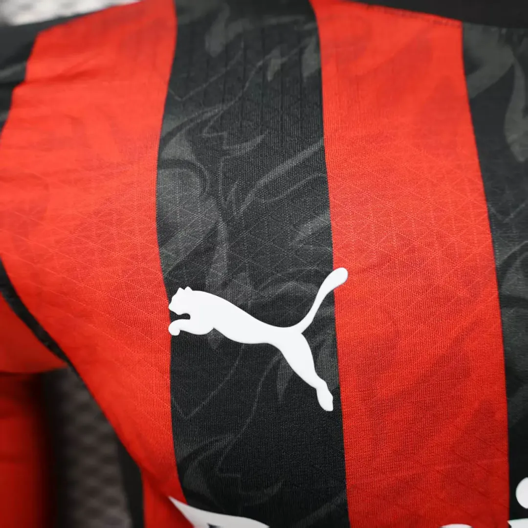 Koszulka AC Milan domowa 2025/26 wersja zawodnicza z długim rękawem--4