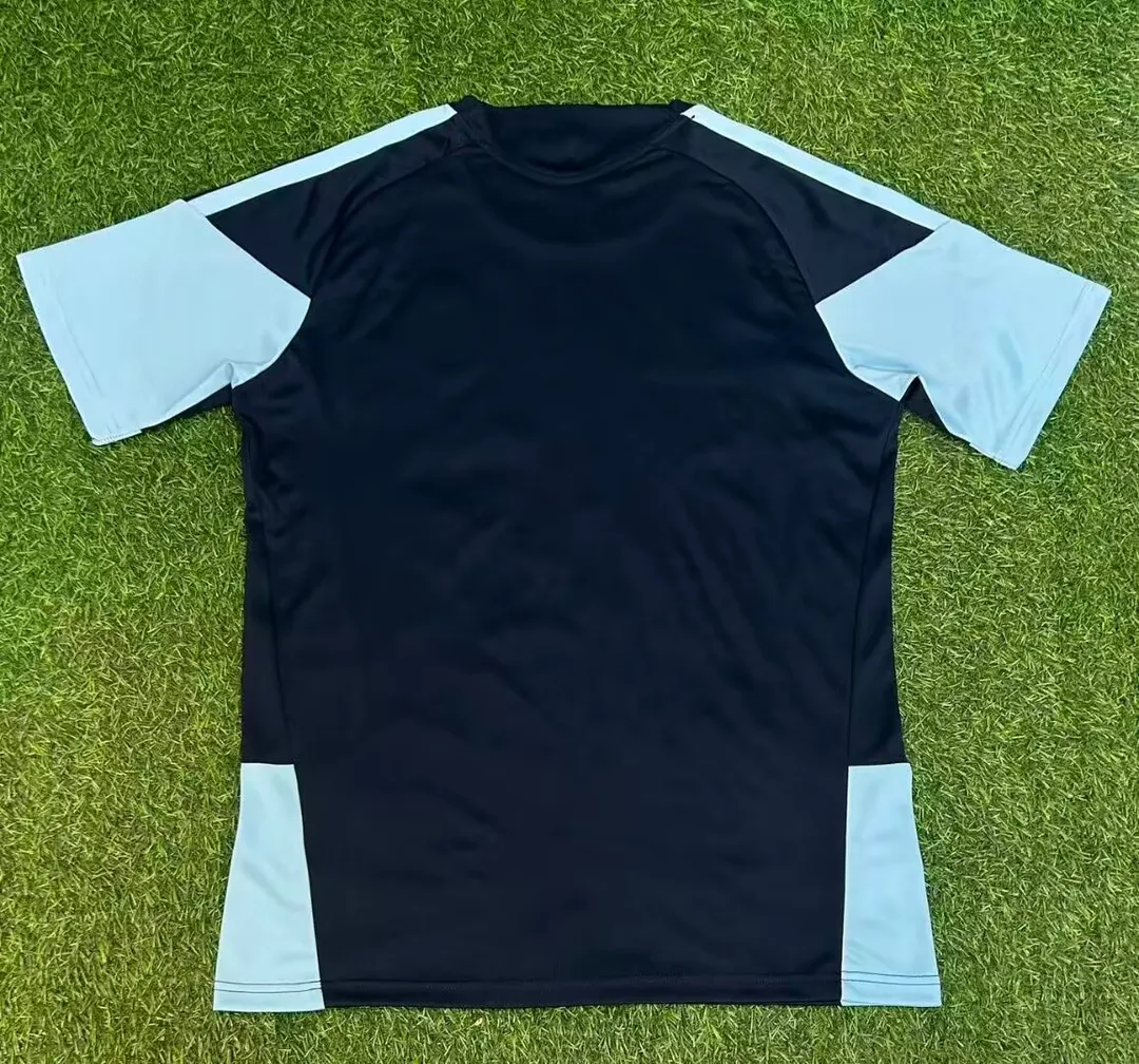 2026 Argentina National Team Training Suit Royal Blue Shirt--1