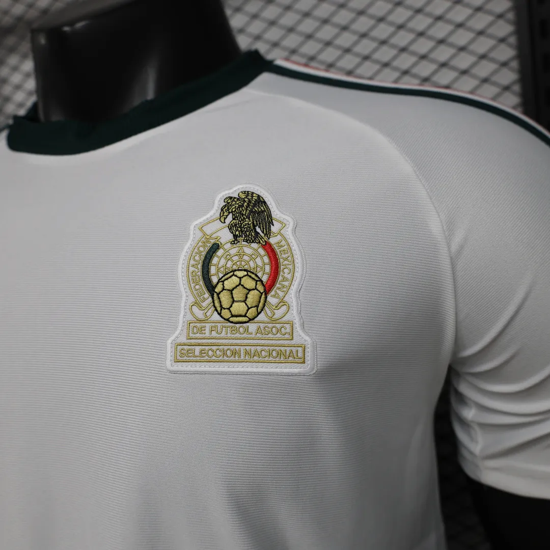 Camiseta México 2026 Edición Especial Versión Jugador Blanca--4