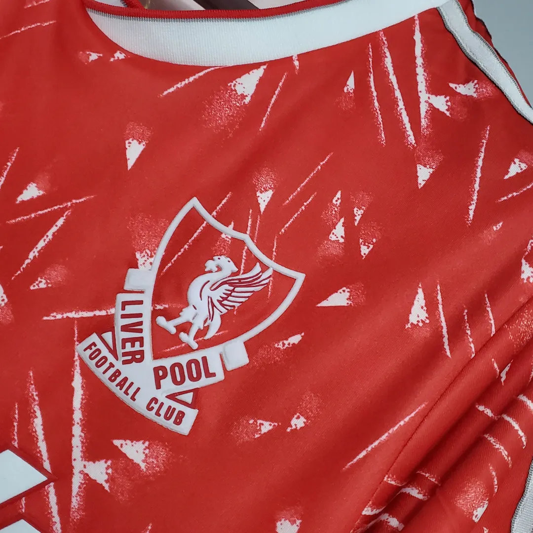 Camisola Retro Liverpool Principal 1989/91--4
