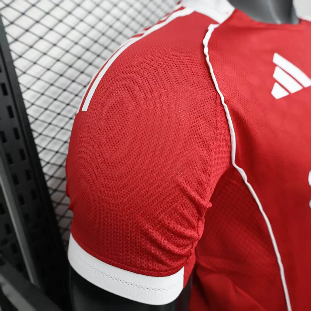 2025/2026 Player Version Liverpool Home Shirt--6