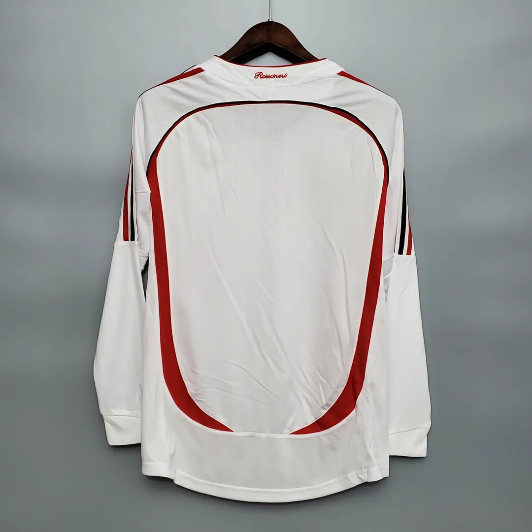 2006/2007 Retro Long Sleeve AC Milan Away Shirt--1