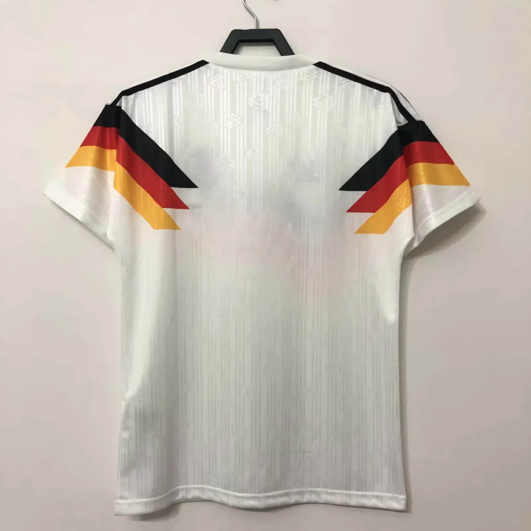 Koszulka Retro Niemiec domowa 1990--1
